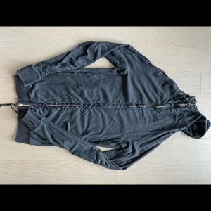 Boris SABERI Zip up sweater cardigan